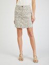 Orsay ORSAY bézs színű női tweed szoknya