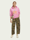 Scotch & Soda Rózsaszín női kapucnis pulóver Scotch & Soda