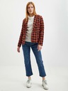 Orsay ORSAY fekete-piros kockás női blézer