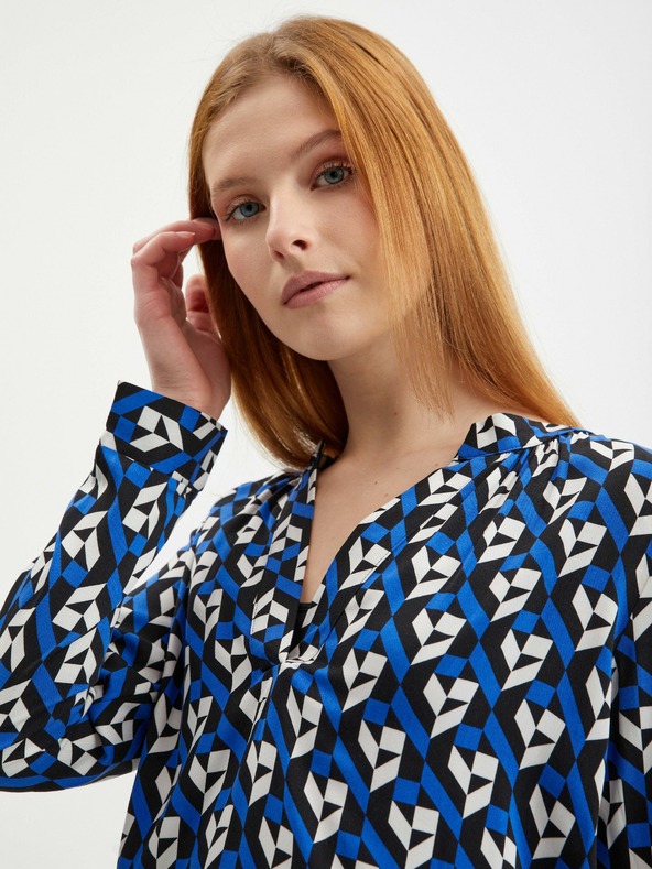 Orsay ORSAY kék mintás női blúz