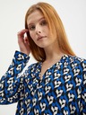 Orsay ORSAY kék mintás női blúz