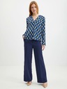 Orsay ORSAY kék mintás női blúz