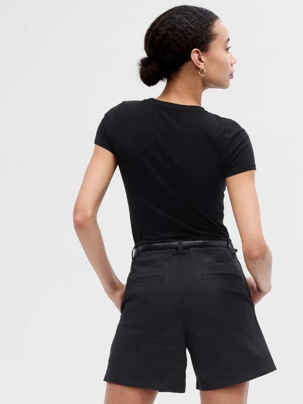 GAP khaki mid rise Rövidnadrág
