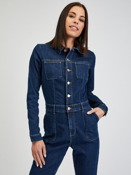 Orsay ORSAY sötétkék női farmer overall