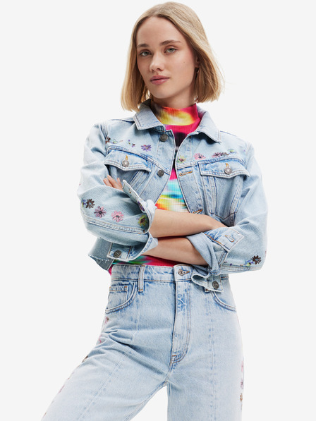 Desigual Desigual Soho világoskék női farmerdzseki