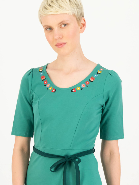 Blutsgeschwister Petrol színű női ruha Blutsgeschwister