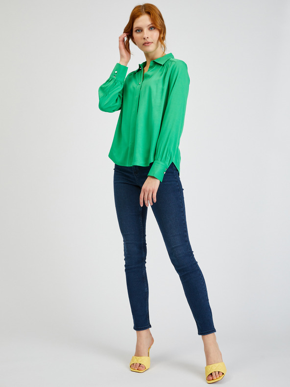 Orsay ORSAY zöld női szaténblúz