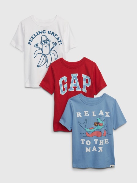 GAP Baby pólók Mix & Match, 3 darab GAP