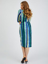 Orsay ORSAY zöld-kék csíkos női ruha