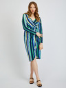 Orsay ORSAY zöld-kék csíkos női ruha