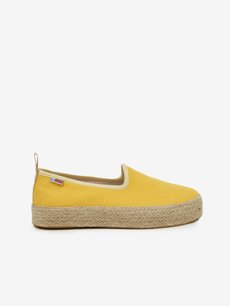 Napapijri Sárga női platformos espadrilles NAPAPIJRI