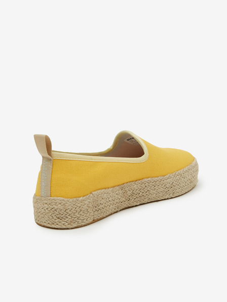 Napapijri Sárga női platformos espadrilles NAPAPIJRI