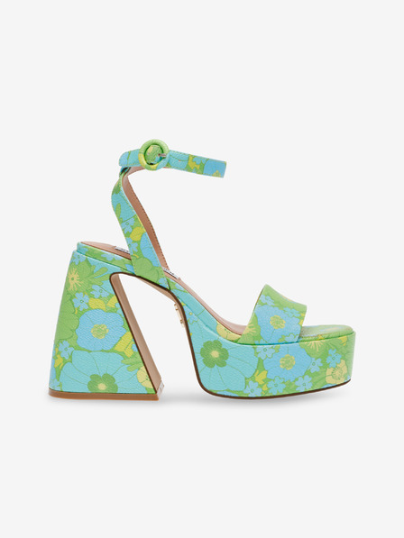 Steve Madden Világoskék-zöld női magassarkú szandál Steve Madden