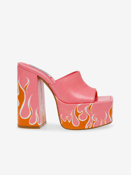 Steve Madden Rózsaszín és narancssárga női sarokcipő Steve Madden