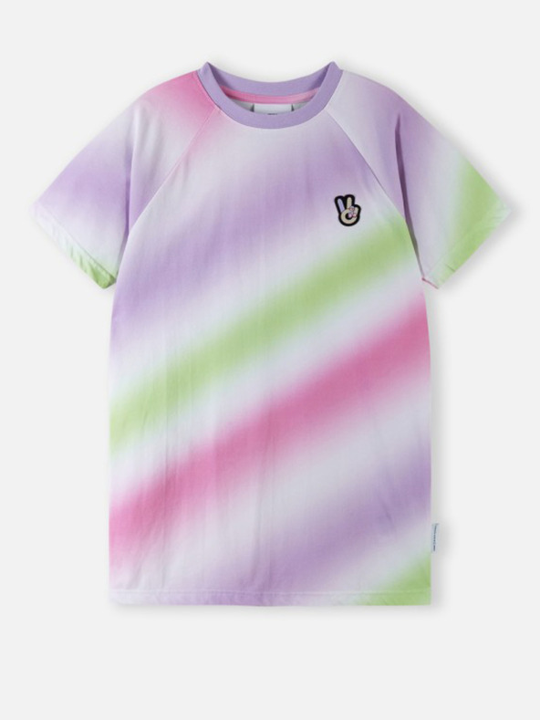 Reima Rózsaszín lány batikolt ruha Reima