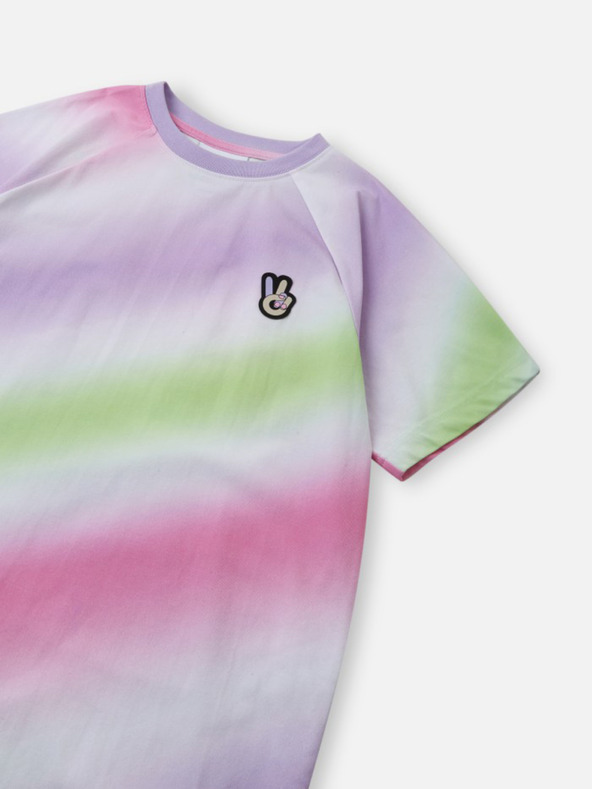 Reima Rózsaszín lány batikolt ruha Reima