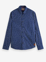 Scotch & Soda Sötétkék mintás férfi ing Scotch & Soda