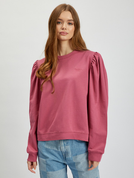 Pepe Jeans Sötét rózsaszín női Pepe Jeans Laetitia melegítőfelső