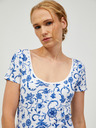 Orsay ORSAY kék-fehér mintás póló