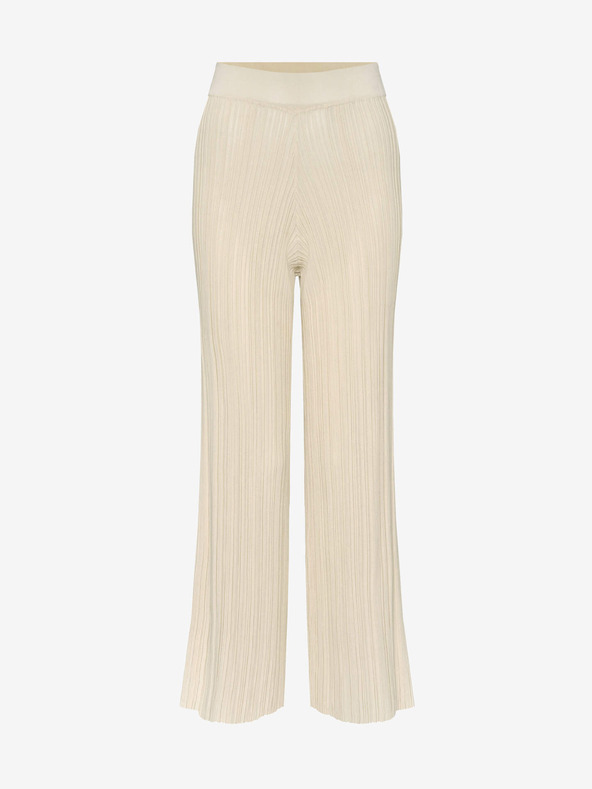 Orsay ORSAY bézs színű széles bordázott nadrág