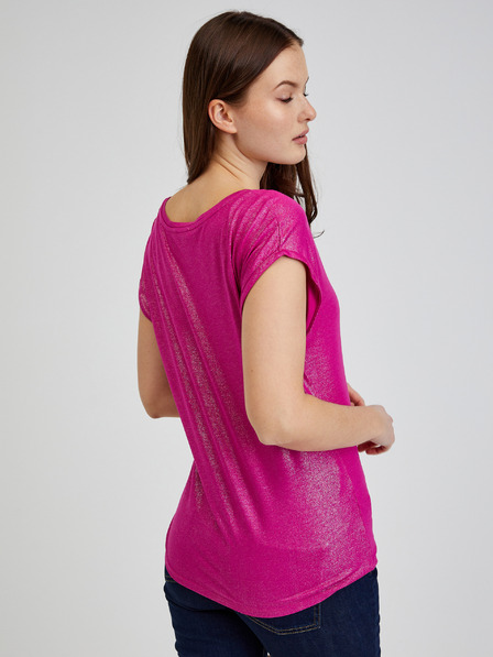 Orsay ORSAY sötétrószaszín női póló