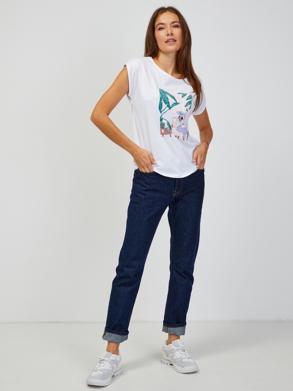 Orsay ORSAY fehér női póló