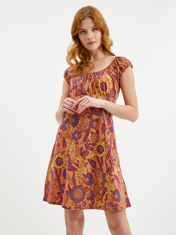 Orsay ORSAY narancssárga virágmintás női ruha