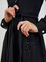 Orsay ORSAY fekete női ruha megkötős övvel