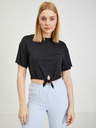Orsay ORSAY fekete basic női póló