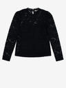 Orsay ORSAY fekete női csipke póló