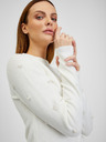 Orsay ORSAY fehér női pulóver díszítő elemekkel