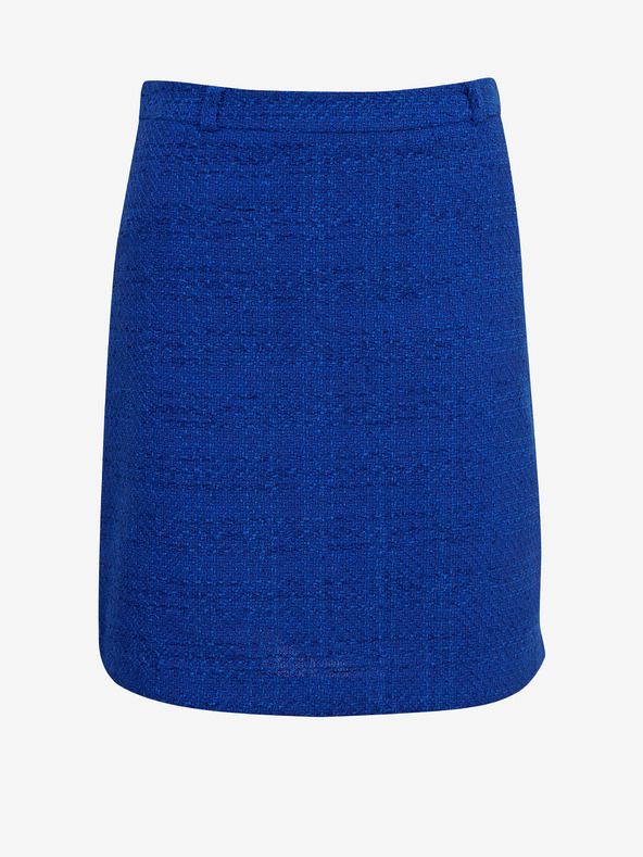 Orsay ORSAY kék kockás női szoknya