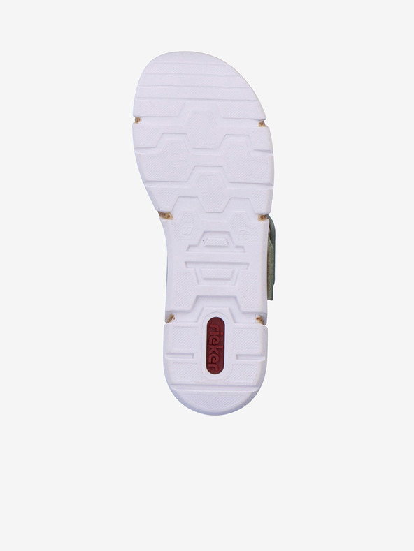 Rieker Khaki színű női platform szandál Rieker