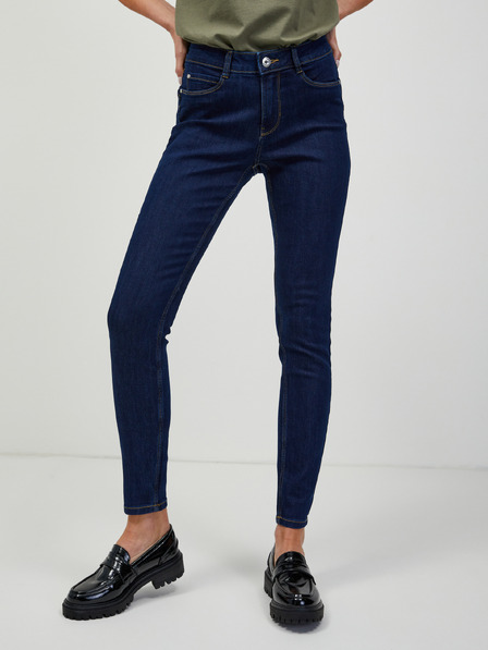 Orsay ORSAY sötétkék  push up skinny fit farmer