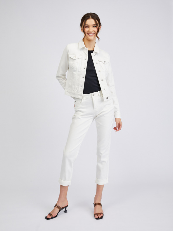 Orsay ORSAY fehér női farmerdzseki