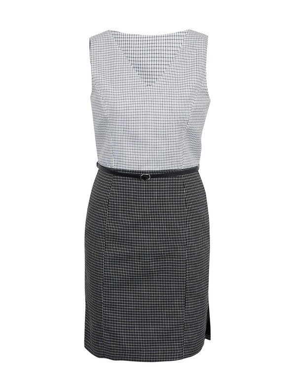 Orsay ORSAY szürke-fekete kockás női ruha