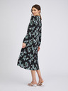 Orsay ORSAY fekete virágmintás női ruha