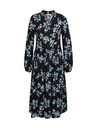 Orsay ORSAY fekete virágmintás női ruha