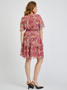 Orsay ORSAY piros-rózsaszín mintás női ruha