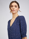 Orsay ORSAY sötétkék pöttyös női ruha
