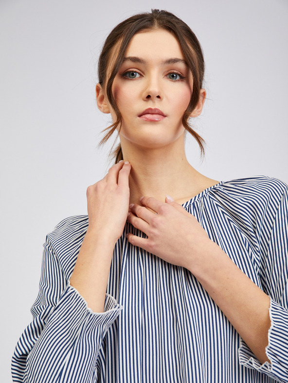 Orsay ORSAY sötétkék csíkos női blúz