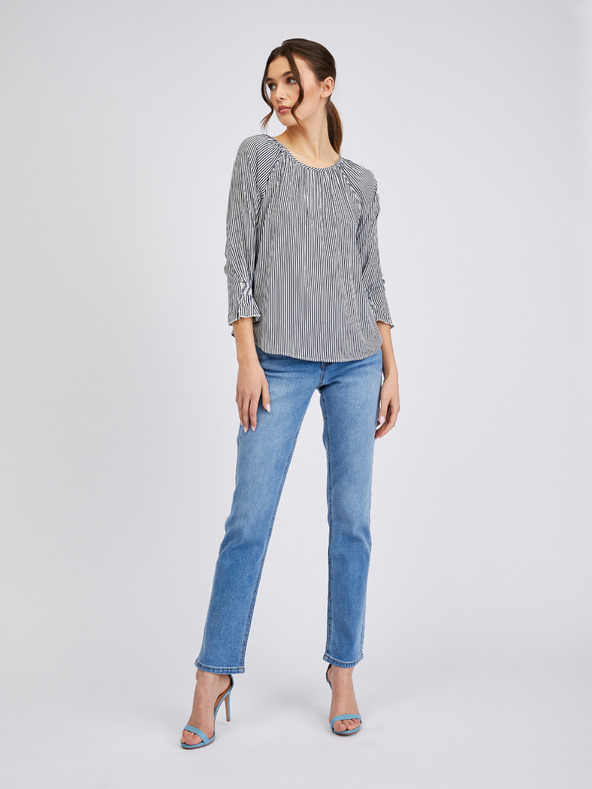 Orsay ORSAY sötétkék csíkos női blúz