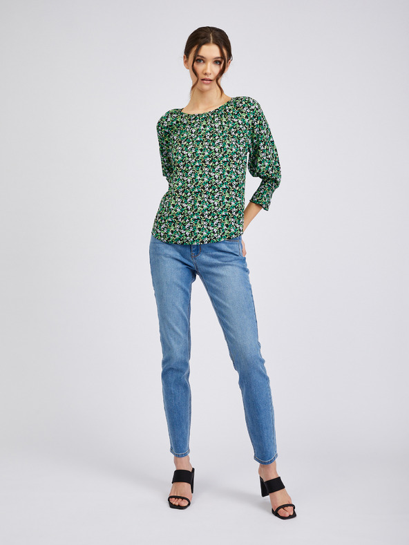 Orsay ORSAY zöld mintás női blúz
