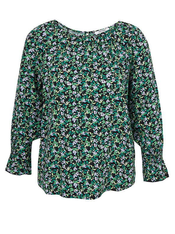 Orsay ORSAY zöld mintás női blúz