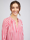 Orsay ORSAY fehér-rózsaszín csíkos női blúz