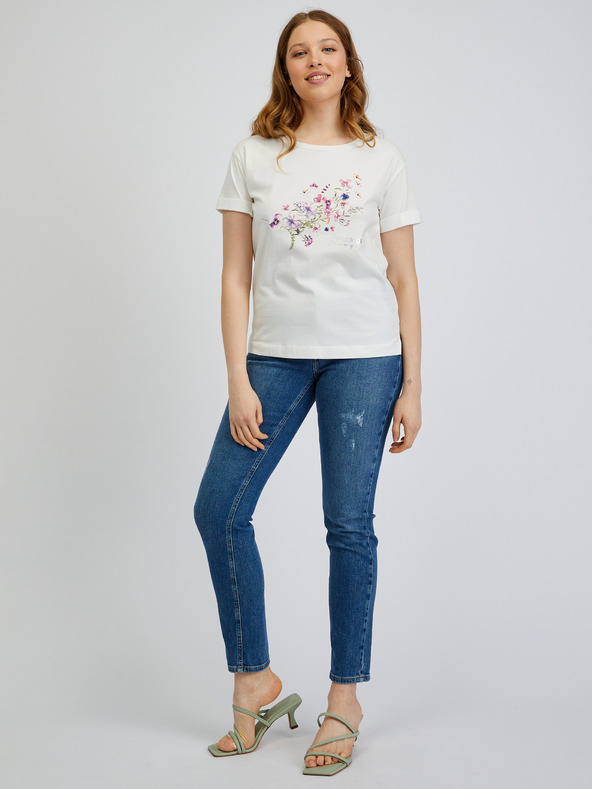 Orsay ORSAY fehér női póló