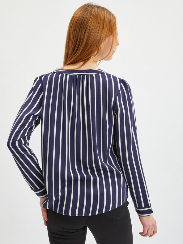 Orsay Fehér-kék csíkos ORSAY női blúz