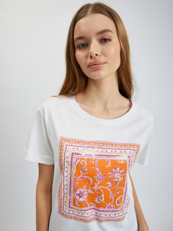 Orsay ORSAY fehér női póló