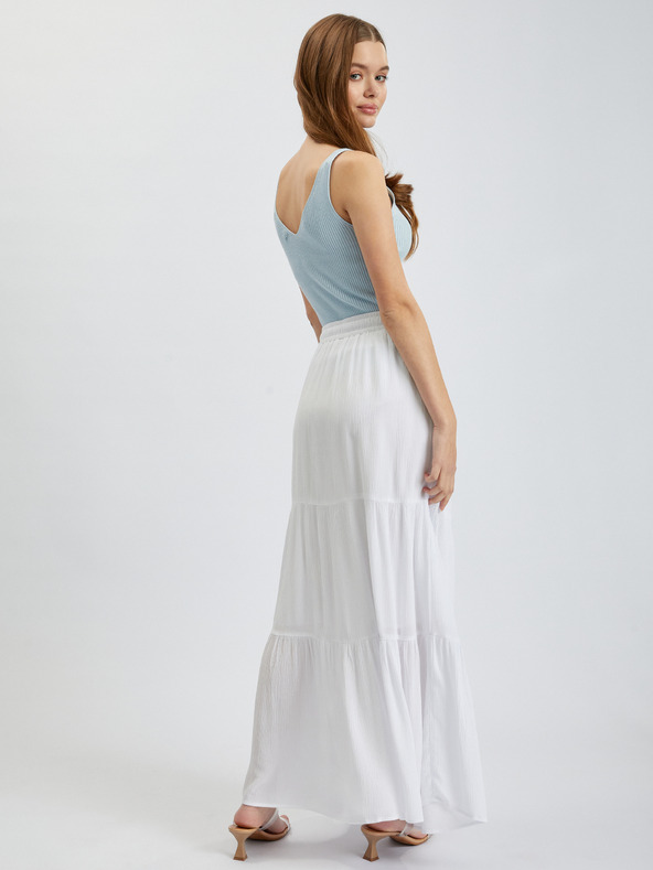 Orsay ORSAY fehér női maxiszoknya