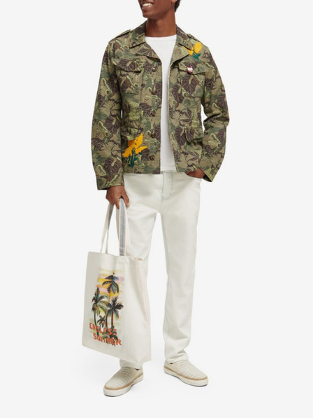 Scotch & Soda Krémszínű vászontáska Scotch & Soda